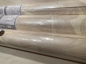 1 Roll PIERRE FREY Paris FP562001 NUAGES Linen Vinyl Wallpaper  $750 Retail - Picture 1 of 22