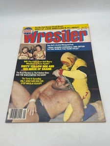 Vintage THE WRESTLER Wrestling Magazine Maggio 1984 HART DIRTY YELLOW KID COVER - Foto 1 di 3