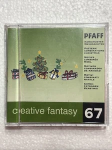 Pfaff Emb Card Creative Fantasy #67 CHRISTMAS 7570 7560 2140 2170 EXC Pre Own - Picture 1 of 3