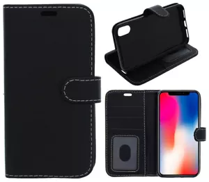 Für Apple iPhone 6/6S/7/8 Hülle, Cover, Flip, Geldbörse, Folio, Leder/Gel - Bild 1 von 23