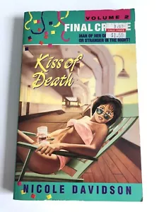 Nicole Davidson Final Cruise Volumen 2 Libro El beso de la muerte 1995 - Imagen 1 de 3
