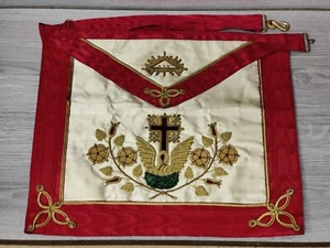 Freimaurer Regalien: Vintage 18. Grad Rose Croix Schürze - Spencer & Co - Bild 1 von 13