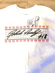 Robert Pressley #18 Dodge MotorSports XL Signed T-Shirt - Picture 1 of 4