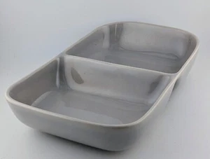 Franciscan Metropolitan Tiempo Gray Divided Service Dish ~1950 VGC - Picture 1 of 4