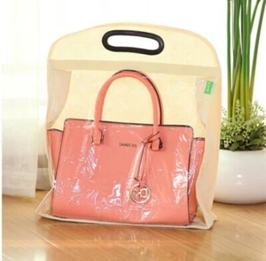 Xlarge Luxury purse protector bag storage organizer dust cover watching window - Picture 1 of 8