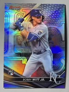 Bobby Witt Jr Rookie 2022 Bowman's Best Refractor #13 RC SP Kansas City Royals - Photo 1 sur 3