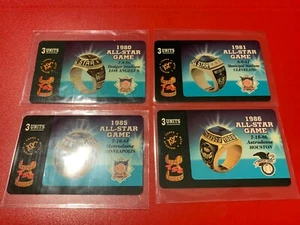 1993 Stadium Club All-Star Game Call Card Lot (4) Regular (Unscratched) - Bild 1 von 2
