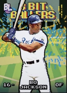 [DIGITAL] Topps Bunt - Bo Jackson - Big League 23 S1 - 8-Bit Ballers AWARD - Picture 1 of 1