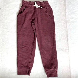 Cat and Jack Burgundy Joggers with drawstring size XS (4/5) - Picture 1 of 7