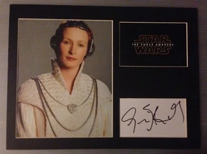 Autógrafo Genevieve O'Reilly Star Wars Firmado 12x16 Pantalla AFTAL [A0284] - Imagen 1 de 3