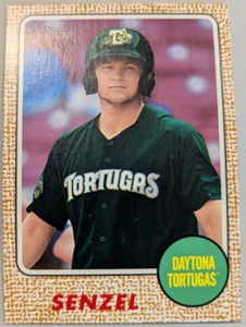 2017 Topps Heritage Minor Nick Senzel First Name Omission - Imagen 1 de 2