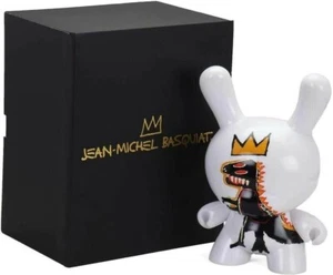 Kidrobot Jean-Michel Basquiat capolavoro Dunny Pez dispenser 20 cm nuovo/confezione originale - Foto 1 di 7