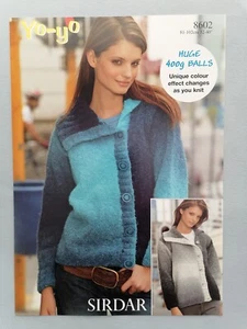 ***BARGAIN!! Knitting Pattern Brand New SIRDAR 8602 Ladies, Buy 4 get 1 Free - Picture 1 of 2