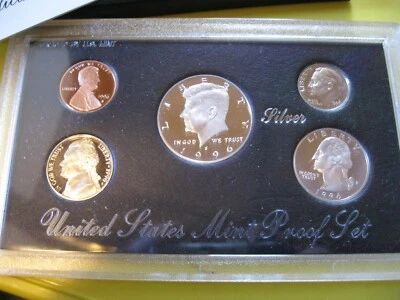 1996 US Silver Proof Set Brilliant Uncirculated! - Image 1 of 4