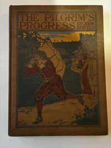 The Pilgrim's Progress by John Bunyan 1898 (Leather Bound) - Picture 1 of 5