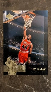 Michael Jordan 1996 Upper Deck UD The Jordan Collection JC15 “He’s Back” JUMBO - Picture 1 of 2