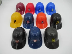 Vintage Laich MLB Kunststoff Schlaghelme Menge 10 Kappen Mütze Baseball "Look" - Bild 1 von 6