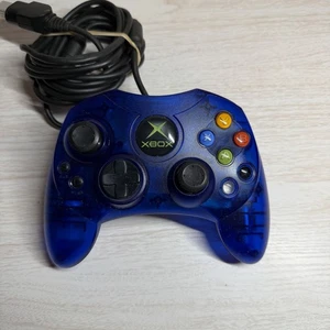 Mando Original Xbox OEM S Tipo Azul con Cable Rompible - Probado y Funcionando - Imagen 1 de 6