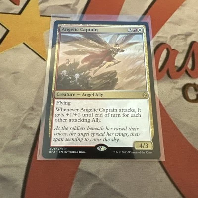 MTG Angelic Captain Battle for Zendikar Regular #208 - Image 1 of 2