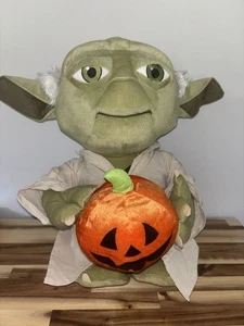 Star Wars Large Yoda With Pumpkin Halloween/Plush - Picture 1 of 11