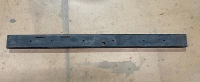 Vintage AMC Willys Jeep CJ Factory Original OEM Black Front Bumper - Image 1 of 4