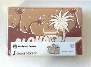 Pokemon 2024 World Championship Honolulu Alolan Exeggutor Double Deck Box New - Picture 1 of 5