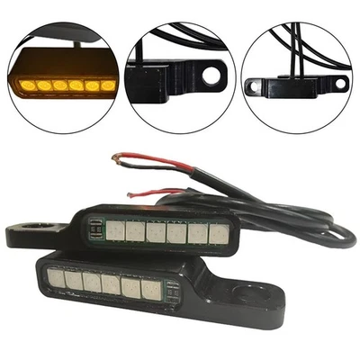 Motorcycle Lighting Solution 2PCS Turn Signal Lights for Easy Replacement - Image 1 of 4