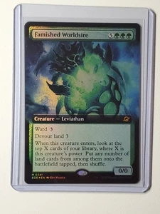 Famished Worldsire - 0341 Borderless Foil - Edge of Eternities MTG - Picture 1 of 3