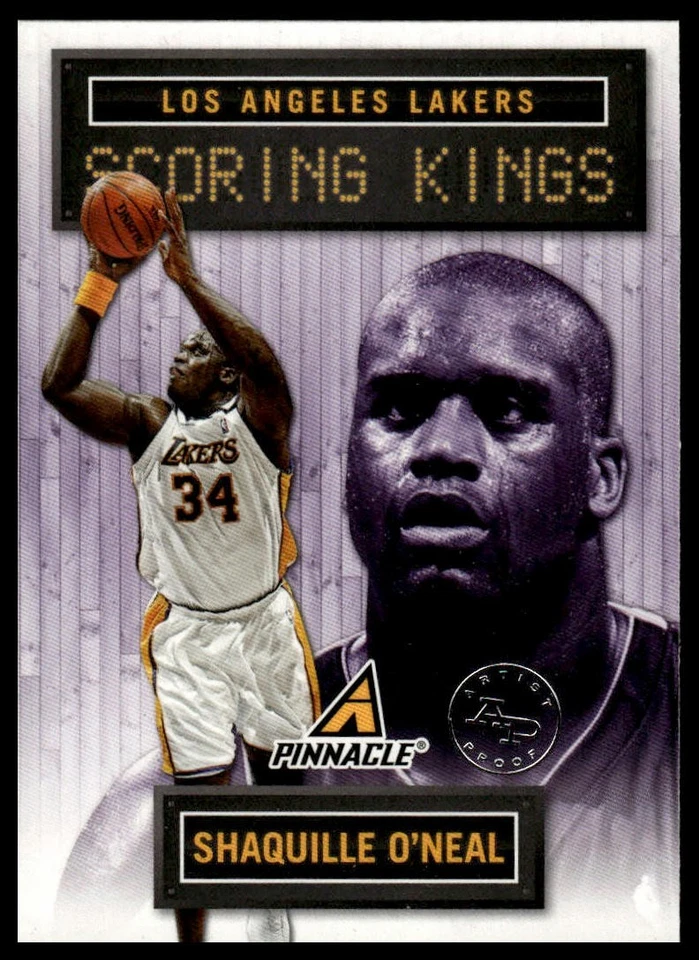 2013-14 Pinnacle #7 Shaquille O'Neal Scoring Kings prueba de artista Foto 1 de 2