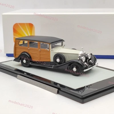 GLM Models 1/43 1928 Rolls-Royce New Phantom Shooting Brake #43204701 Resin Car - Image 1 of 4