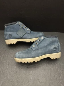 Timberland Nellie Chukka Blue Boot Women's Size 9M Waterproof 22368 Suede Ankle - Picture 1 of 11
