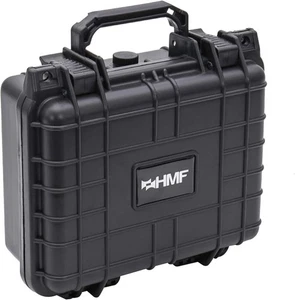 HMF Outdoor-Fotokoffer Waffenkoffer mit Rasterschaumstoff L27cm Aufbewahrungsbox - Bild 1 von 9