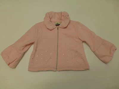 Route 66 Coat Girls 7/8 Pink Rhinestone Embellished Sweatshirt Great Condition - Image 1 of 3