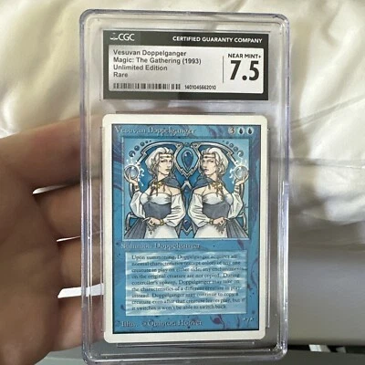 MTG Vesuvan Doppelganger Unlimited Magic the Gathering NM+ CGC 7.5 - Image 1 of 4