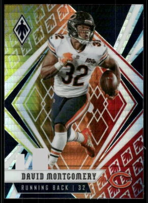 2020 Panini Phoenix #30 David Montgomery Fire Burst - Image 1 of 2