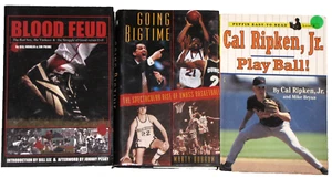 Lot Of 3 Books 1st Edition Blood Feud Hardcover Paperback Random Going Bigtime - Picture 1 of 24