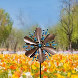 84-Inch 360-Degree Garden and Patio Art Decoration - Vintage Windmill Decor - Picture 1 of 8