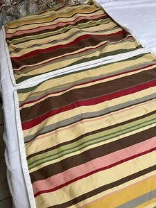 Pottery Barn Shams EURO Duncan Stripes Southwestern PAAR VINTAGE - Bild 1 von 6