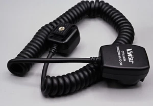 Vivitar Off-Camera Shoe Flash Cord VIV-FC-CAN for Canon - Picture 1 of 4