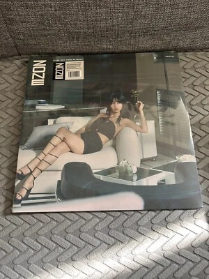 JIHYO TWICE Zone DEEP SEA Blue Vinyl LP w Poster & Slipmat - Image 1 of 3