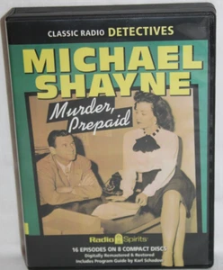 Michael Shayne Murder Prepaid Classic Radio Detectives 8-Audio CDs - Picture 1 of 5