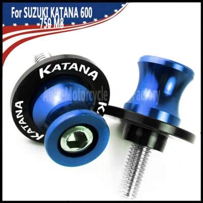 M8 Accessories Swingarm Spools slider Stand For Suzuki Katana 600 750 Foto 1 de 2