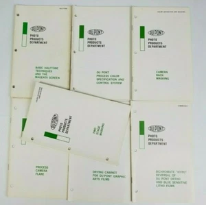 VTG 1960s Dupont Manual Photo Products Dept Photography VTG 1960s - Imagen 1 de 4