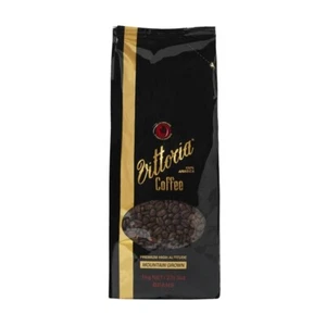 Vittoria Mountain Grown Coffee Beans 1kg Dark Roast Full Strength & Rich Flavour - Picture 1 of 2