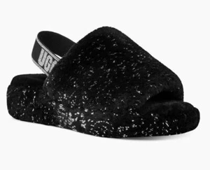 UGG Women's Fluff Yeah Metallic Sparkle Slipper - 1125232 - Picture 1 of 10