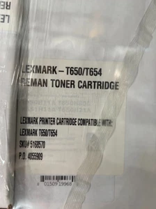 LEXMARK Clover Ersatz Reman Tonerkassette für Lexmark T650/T654 #95 - Bild 1 von 2