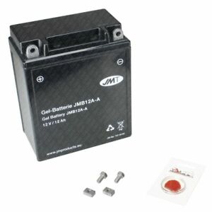 MF02 inkl Gel Batterie wartungsfrei Honda CN 250 Helix PFAND Bj 86-99