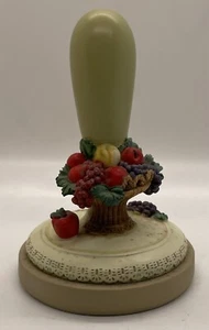 Sacchetto Marrone Stampa Biscotti Arte Timbro Cesto Frutta Ricette Uva Pensionata - Foto 1 di 6