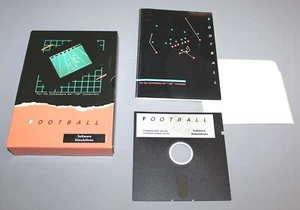 Vintage SubLogic Football Commodore 64 & 128 Original Disk User Manual - Picture 1 of 14