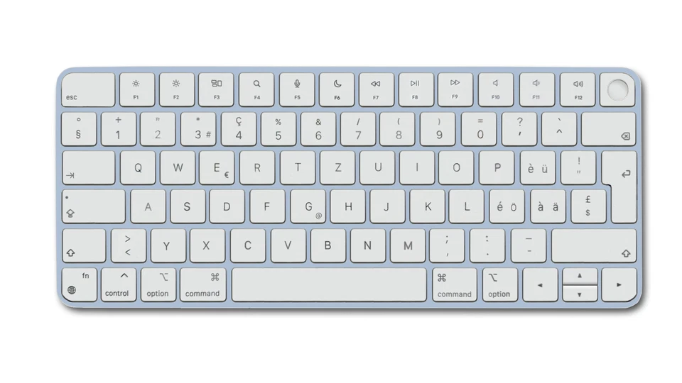 Genuine Apple Magic Keyboard with Touch ID Swiss French MK293LL/A A2449 - Image 1 of 4